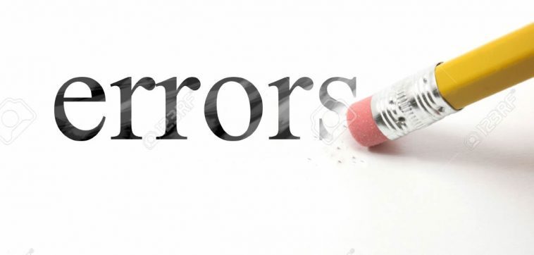 Errors in Loan Booking