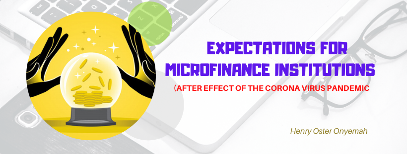 Expectation For Microfinance Institutions